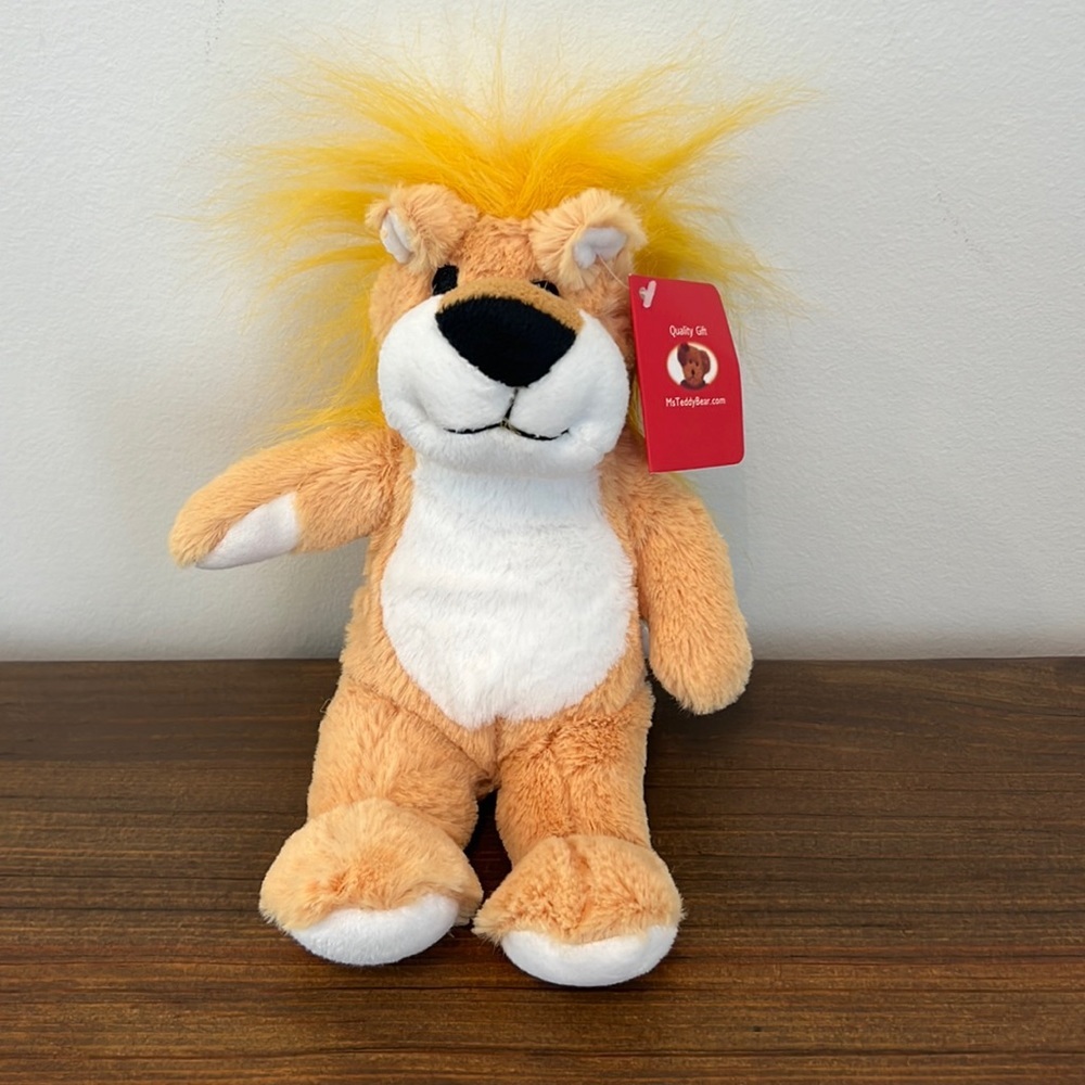 Ms Teddy Bear 10” EMBROIDERY EYES LION